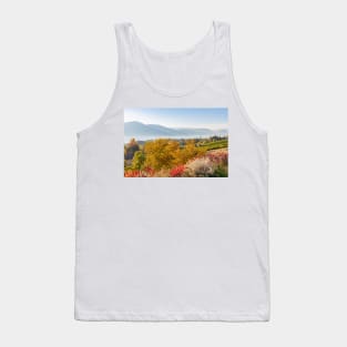 Okanagan Valley Autumn Landscape Tank Top